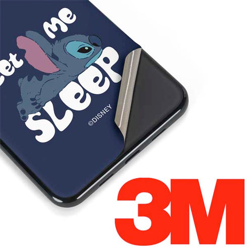 Disney Lilo and Stitch Let Me Sleep Google Pixel 3a Skin